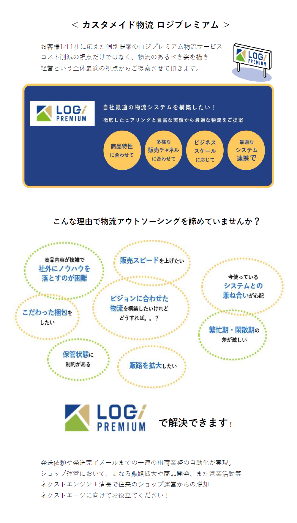 ロジプレミアム物流サービス