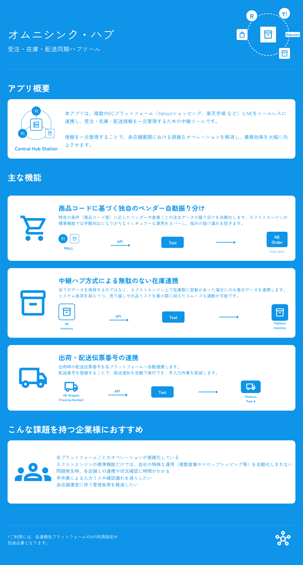 オムニシンクハブ
