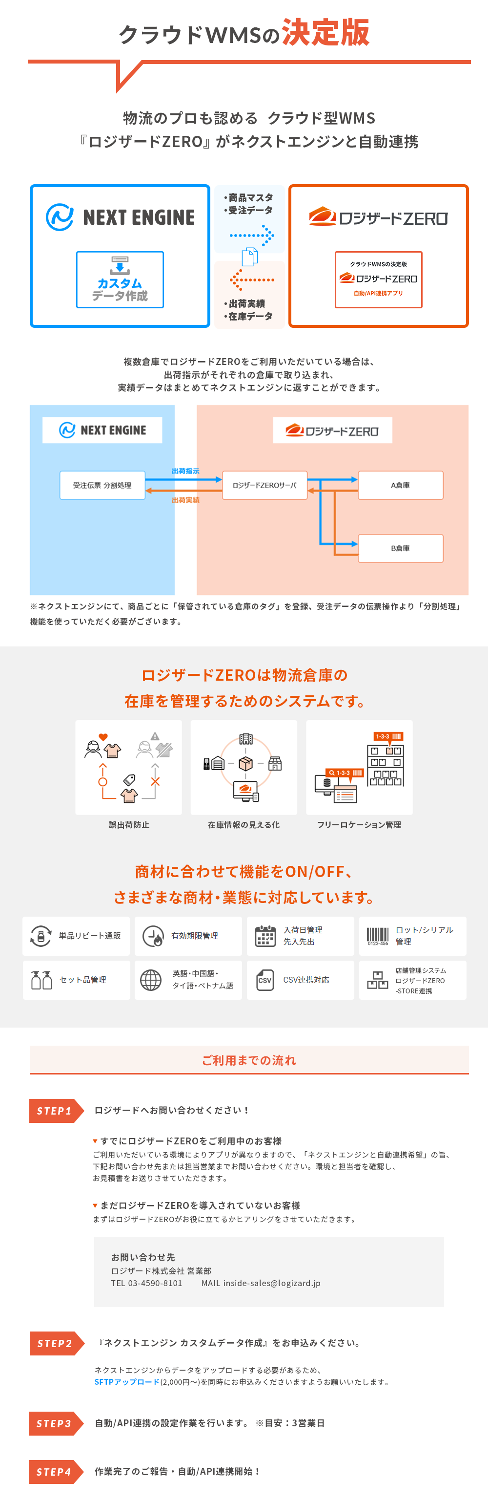 クラウドWMS『ロジザードZERO』自動/API連携アプリ③